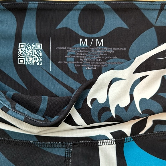 NoMiNoU Wolf Teal Full Length Leggings - Picture 4 of 7